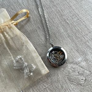 Oragami Owl necklace